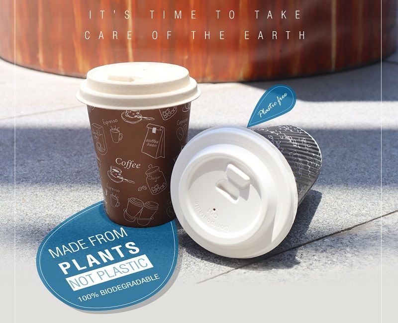 biodegradable coffee cup lids