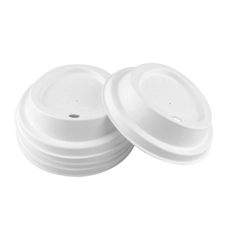 Biodegradable Coffee Cup Lids, Bagasse Cup Lids Fatcory Wholesales