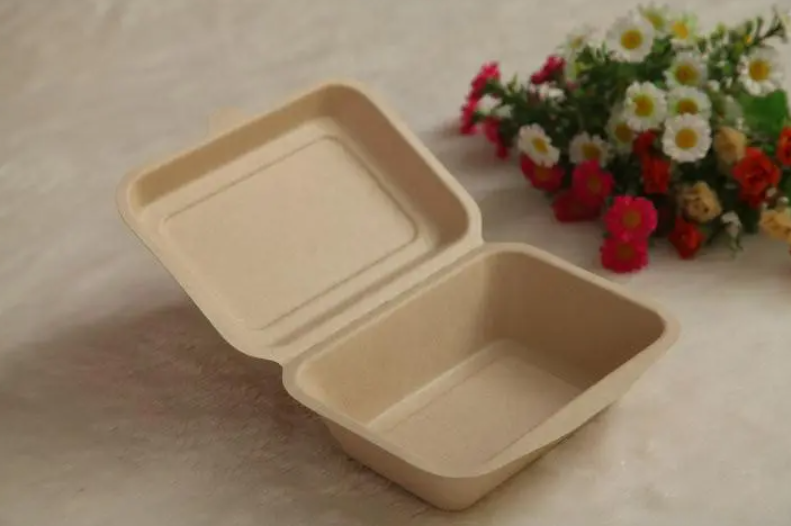 Bagasse pulp turned into a degradable lunch box, the market is in short supply