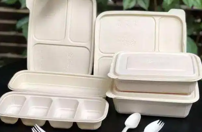 What is the recent popular biodegradable tableware
