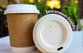 Bagasse pulp becomes paper mold Biodegradable cup market is in short supply