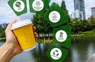 What are the advantages of bagasse paper cups