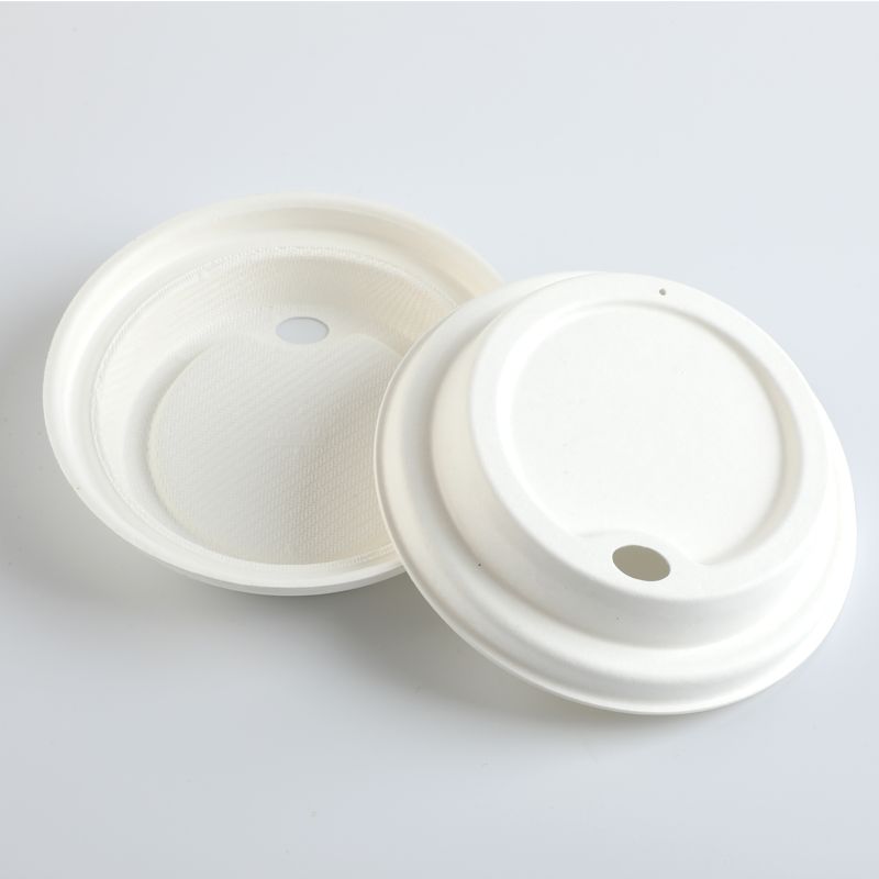 Biodegradable Coffee Cup Lid 100% Compostable for 8/12/16oz Cup