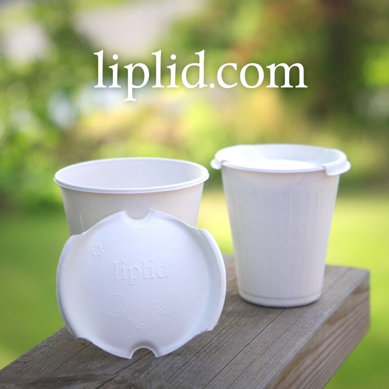 100% Compostable and sustainable coffee lids,a unique disposable lid